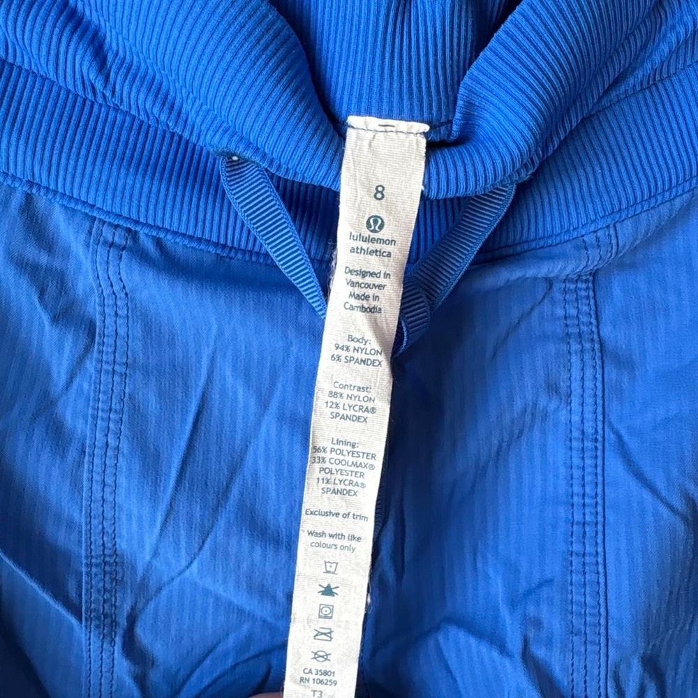 Lululemon Studio Crop Porcelaine Size 8 - Picture 8 of 8